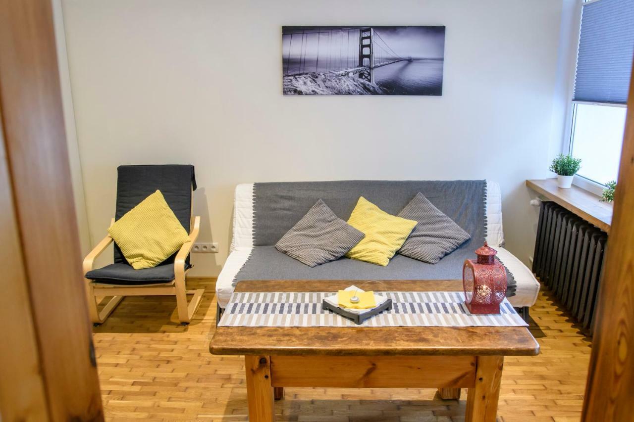 Ferienwohnung Chmielna Wood Lux Warschau Exterior foto